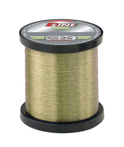 P-Line CX Premium Fishing Line 3000 YD Bulk Spool - color: Moss Green, size: 8-Pound