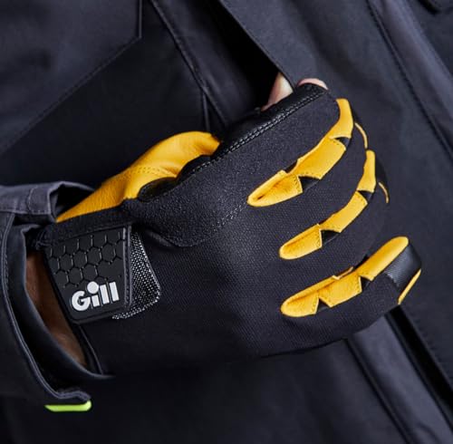 Gill Long Finger Pro Sailing Gloves - Sailing, Paddle & Board Sports, Kayaking or Windsurfing - size: X-Large