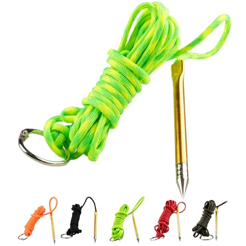 Fish Stringers – 10- & 20-Foot Lengths – 30+ Colors to Choose from! - color: Dayglow, size: 20 feet