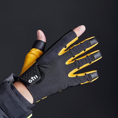 Gill Long Finger Pro Sailing Gloves - Sailing, Paddle & Board Sports, Kayaking or Windsurfing - size: Large
