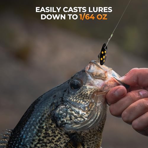 KastKing Zephyr Finesse Fishing Rods – BFS Baitcasting & Spinning Rods, IM6 Graphite, Extra Twin-Tip, 2pc & 3pc Travel Design, Ultra-Light Lure Casting, Stainless Steel Guides with Zirconium Rings - size: 7'3"- ML- Fast (3pcs+ Extra Tip), style: Bait Fine
