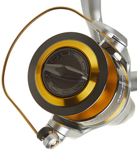 Okuma Avenger ABF B Series Graphite Baitfeeder Saltwater Spinning Reel - style: Abf-80b: 290yds-25lb