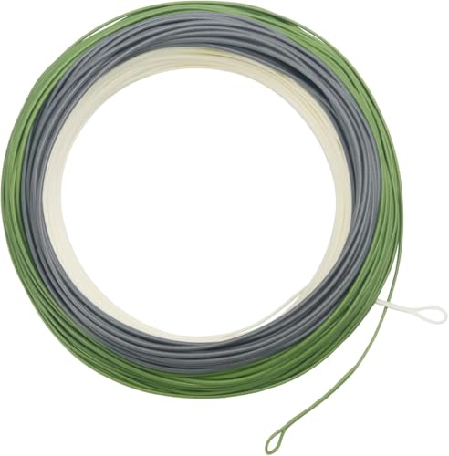 Maxcatch Troutlite Double Taper Floating Fly Line, 90ft, DT3F-DT6F, Easy Casting, with Two Welded Loops - size: DT4F-90FT