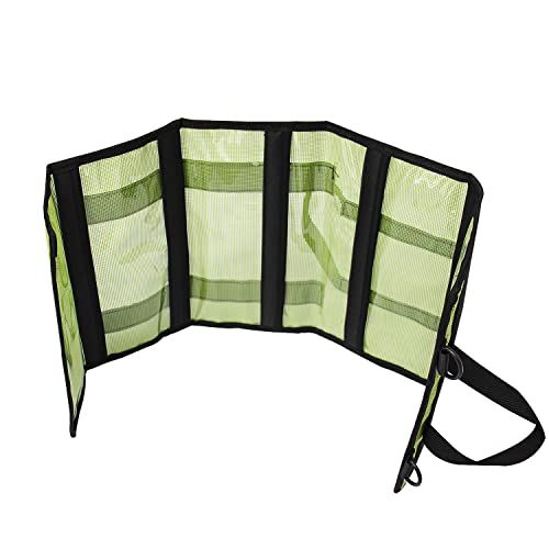 Lure Bag 6 Pocket PVC Protective Cover Durable Fishing Bag | Trolling Lure Tackle Box - size: Large