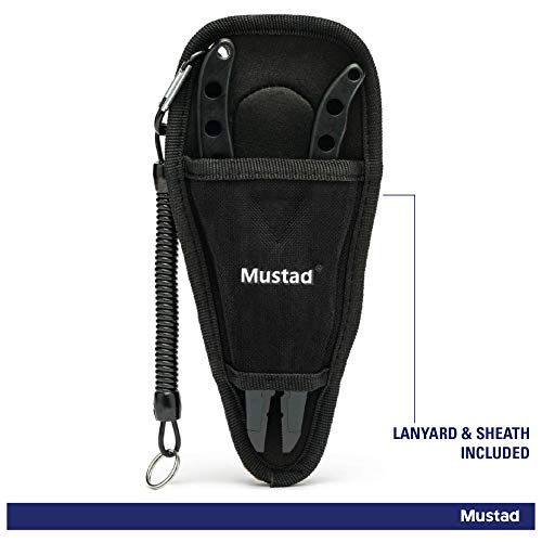 Mustad Aluminum Pliers w/ Sheath 7.5'