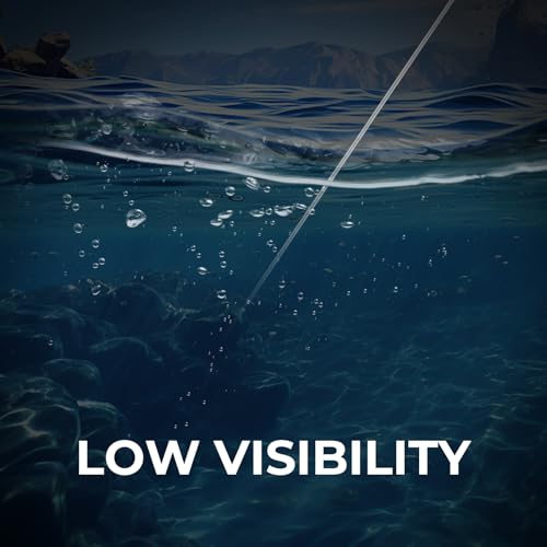 KastKing Kovert 100% Fluorocarbon Fishing Line - Clear Fishing Leader, High Sensitivity, Strong Knot Strength, Shock & Abrasion Resistant, Extreme Clarity, Ultra-Low Visibility, Fast Sinking - color: Kovert Classic (Durable & Abrasion Resistant）, size: 25