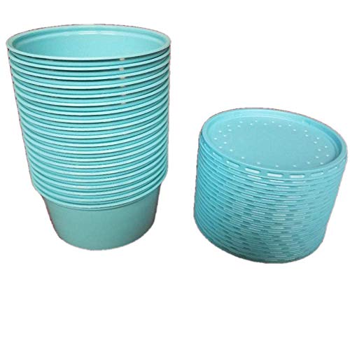 Bait Holders for Live Bait - 12 oz. Bait Containers with Lids 20 Count