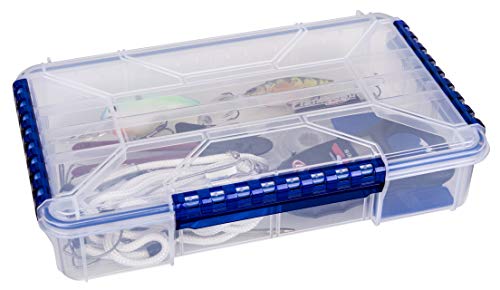 Flambeau Outdoors Waterproof Tuff Tainer - Fishing Lure, Tackle, and Gear Storage Box, Ultimate Tuff Tainer Tackle Box Includes Zerust Anti-Rust Tab - WP5000 Series 14" Double Deep - size: Double Deep - Bulk Core