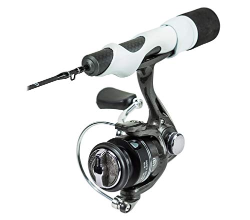 13 FISHING - Wicked - Spinning Ice Fishing Combos - size: 25" M (Medium)