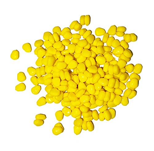 400pcs Fake Corn Floating Soft Baits Simulation Carp Fishing Lures Floating Baits with Nice Scent