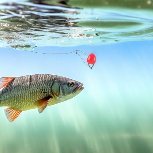 PRETYZOOM 50pcs Artificial Fishing Lures Corn Grain Baits with Scent Soft Baits for Freshwater Angling Professional Fishing Supplies
