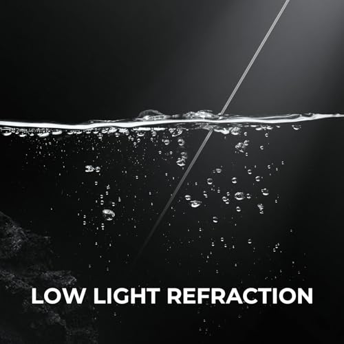 KastKing Kovert 100% Fluorocarbon Fishing Line - Clear Fishing Leader, High Sensitivity, Strong Knot Strength, Shock & Abrasion Resistant, Extreme Clarity, Ultra-Low Visibility, Fast Sinking - color: Kovert Essential (Economic), size: 10LB-50Yds (Clear)