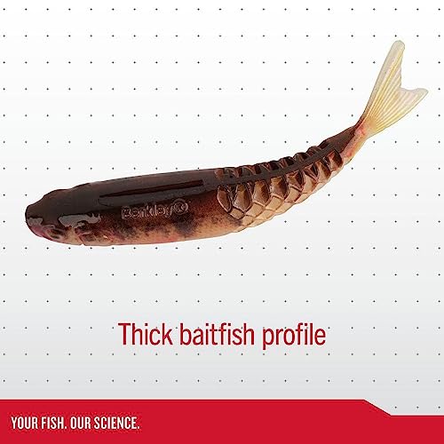 Berkley PowerBait PowerStinger Fishing Soft Bait - color: Ghost Red Craw, size: 3 1/2"
