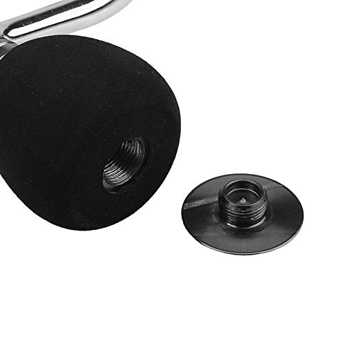 Fishing Reel Handle Replacement, Metal Power Handle with EVA Knob for 4000 5000 6000 Series Spinning Reels, Red Rocker Arm Grip