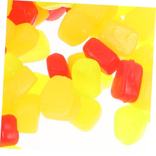 150pcs Simulation Corn Lure Soft Baits Floating Artificial Carp and Trout Fishing Bait Silicone Material Freshwater Fishing