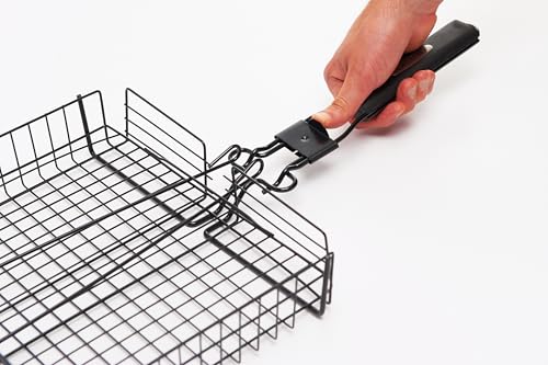 GrillPro 24876 Deluxe Non Stick Broiler Basket with Detachable Handle - style: Broiler Basket