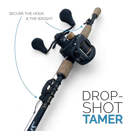 FinMan Multitool & Stow | Rod Mounted Line Cutter & Hook Keeper for Tackle Changes | Prevent Tangles, Keep Hooks Safe and Sharp, and Secure Weights | Easy to Install & Made in The USA - color: MultiTool + STOW - Saltwater