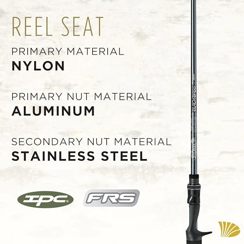 St. Croix Rods Black Bass Casting Rod, RIC, Premium Quality, Durably Sensitive, High Performing Casting Rod - style: 7'1" Medium/Fast 2 Pc.
