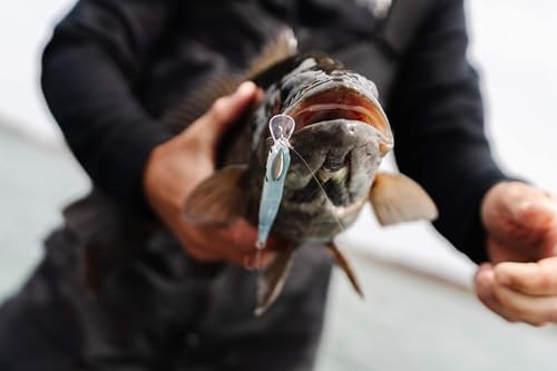 Booyah Flash Point Jerkbait Jr - color: Midnite Shad