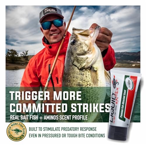 Liquid Mayhem Multi-Scent Gel Attractants Bundles – UV-Enhanced, Real Bait, Amino Acids – for All Lure Types - style: Ultimate Walleye Pack