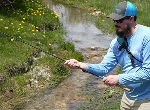 DRAGONtail Kaida zx320 Multi-Length Tenkara Pack Rod - style: Rod With Furled Line Kit