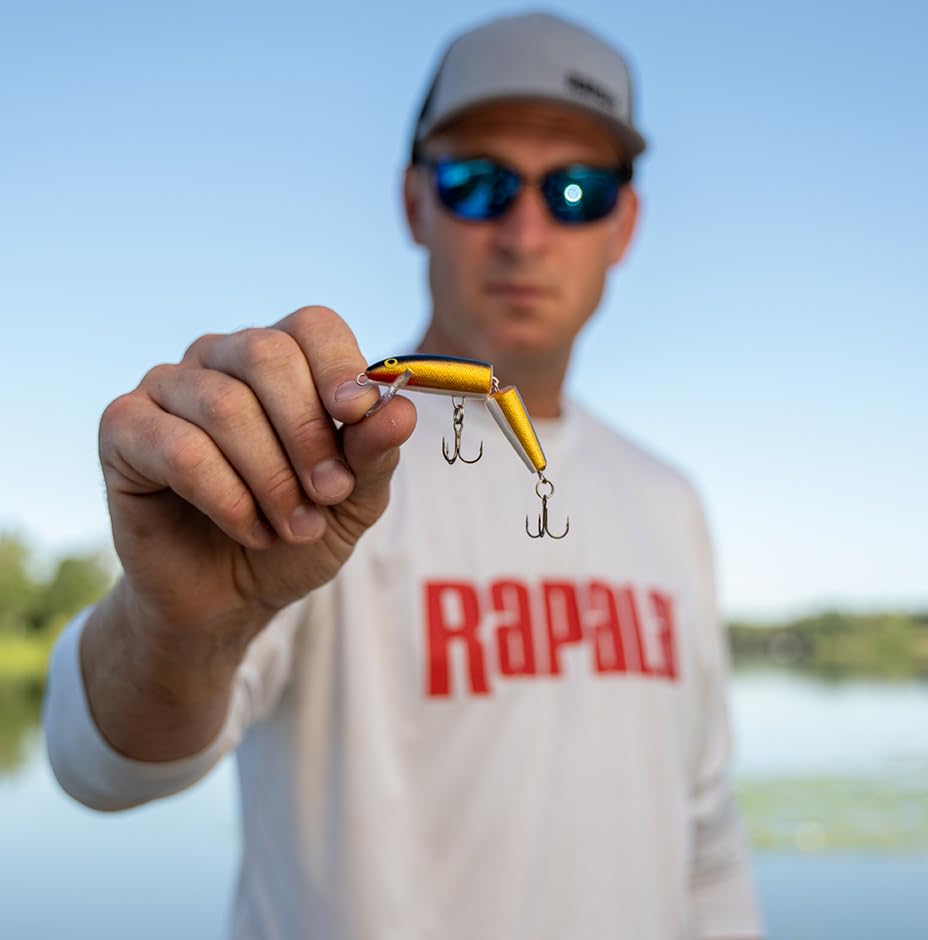 Rapala Jointedun Freshwater Lure for Trout, Salmon, Perch, Black Bass Zander and Pike, Unisex_Adult