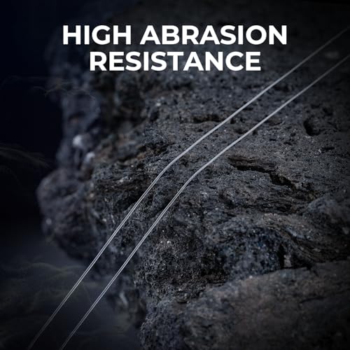 KastKing Kovert 100% Fluorocarbon Fishing Line - Clear Fishing Leader, High Sensitivity, Strong Knot Strength, Shock & Abrasion Resistant, Extreme Clarity, Ultra-Low Visibility, Fast Sinking - color: Kovert Classic (Durable & Abrasion Resistant）, size: 20