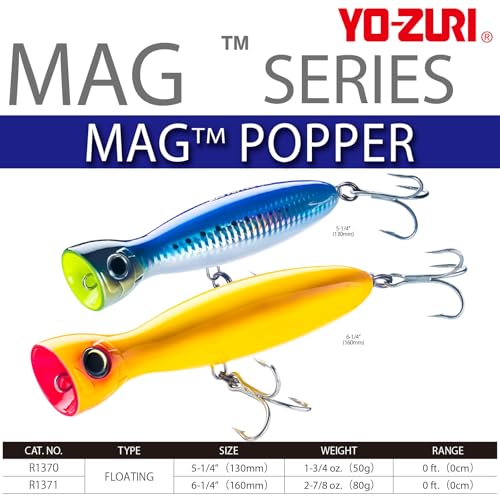 Duel Yo Zuri R 1371 Mag Popper ' F 160 Mm 6 1 4 - color: Bone