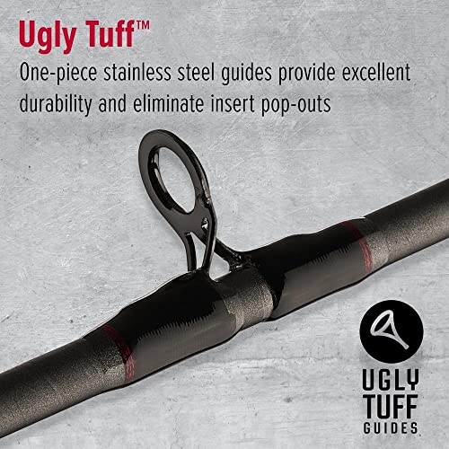 Ugly Stik Ugly Tuff Spincast Reel and Fishing Rod Combo