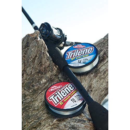Berkley Trilene XT Monofilament Fishing Line - color: Low-Vis Green, size: 3000 yd, style: 10 Pounds