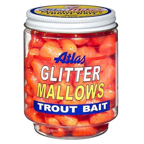 Glitter Mallows - color: Orange/Garlic, style: Glitter