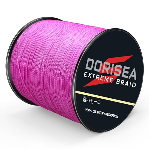 Extreme Braid 100% Pe Pink Braided Fishing Line 109Yards-2187Yards 6-550Lb Test Fishing Wire Fishing String Incredible Superline Zero Stretch - size: 100m/109Yards 60lb/0.40mm