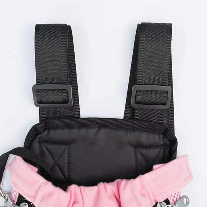 Portable Pet Carrier Backpack, Adjustable Pet Front Cat Dog Carrier Backpack Travel Bag for Small Medium Dogs Cats Puppies, Cat Backpack Carrier for Hiking Cycling (H, XL)