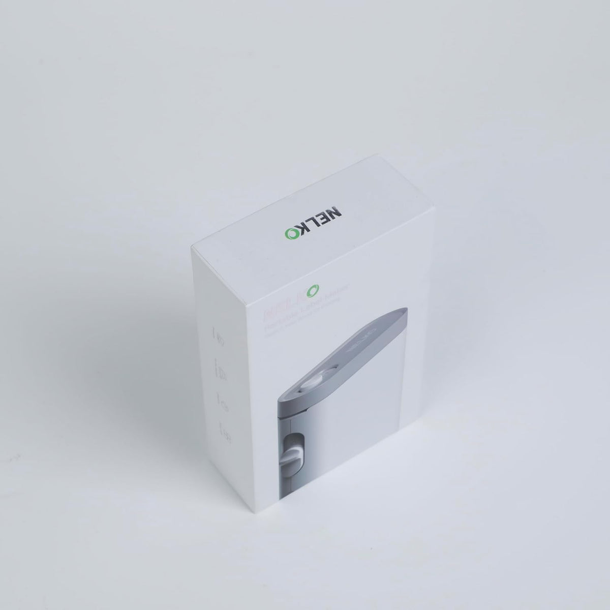 Nelko Label Maker Machine with Tape, P21 Bluetooth Label Printer, Wireless Mini Label Makers with Multiple Templates for Organizing Office Home, White