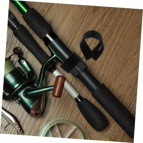5pcs Fishing Pole Bands Quick Secure DIY Fit Rod Straps for Anglers Fishing Rod Accessories