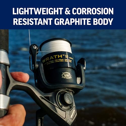 Penn Wrath II Spinning Reel and Fishing Rod Combo - size: 5000 Size Reel - 8' - Medium Heavy - 2pc