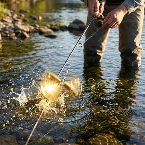 Fishing Spinners Basic Set Beetle Spin Fishing Lures with Spinner Blades for Lure Making, Complete Lure Making Supplies for Freshwater Bass Angling & DIY Use