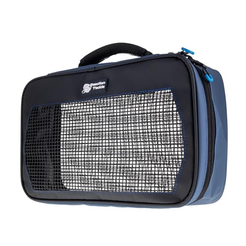 Reaction Tackle Deluxe Bait Binder, Water Resistant Soft Bait Storage System for Soft Plastics and Rigs with Zippered Sleeves, Mesh Bag - size: Mesh Bag