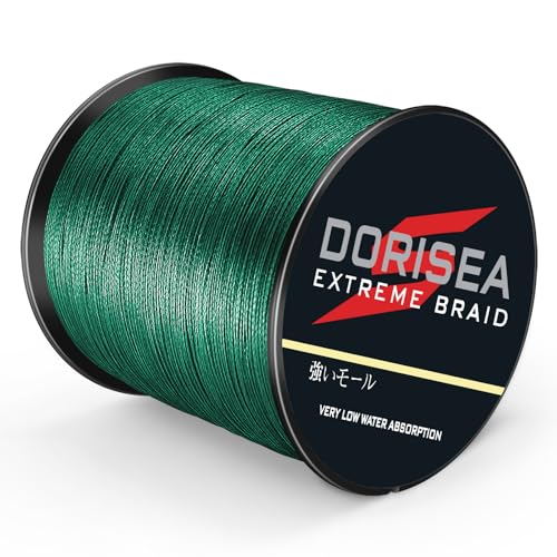 Extreme Braid 100% Pe Moss Green Braided Fishing Line 109Yards-2187Yards 6-550Lb Test Fishing Wire Fishing String Incredible Superline Zero Stretch - size: 100m/109Yards 250lb/0.80mm(8Strands)