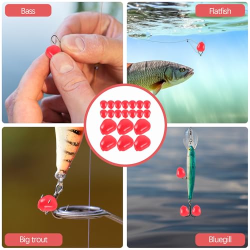 PRETYZOOM 50pcs Artificial Fishing Lures Corn Grain Baits with Scent Soft Baits for Freshwater Angling Professional Fishing Supplies