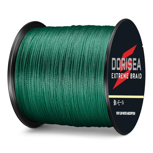 Extreme Braid 100% Pe Moss Green Braided Fishing Line 109Yards-2187Yards 6-550Lb Test Fishing Wire Fishing String Incredible Superline Zero Stretch - size: 100m/109Yards 400lb/1.4mm(16Strands)