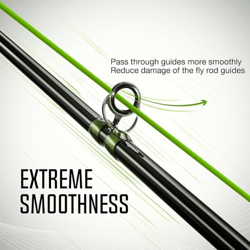 Aventik Trout Trout Boost Single Hand Spey Floating Fly Fishing Line Freshwater Fishing Smooth Accurate Casting Easy Roll Casting 100FT with Welded Loops - color: Green1 Trout Boost, size: 8F