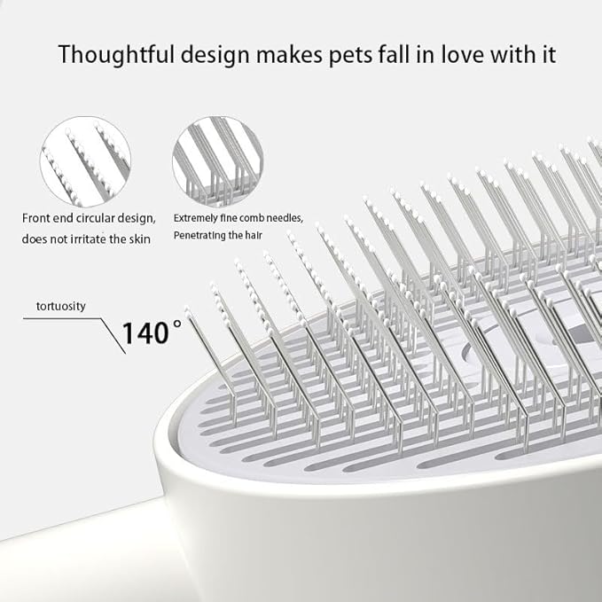 Cat Steam Brush， 3 In 1 Cat Brush，Quickly Clean Your Pet's Fur，Anti-Static Pet Spray Hair Removal Comb，Suitable for pets such as cats, dogs, rabbits, etc.