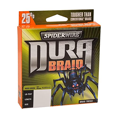 SpiderWire DuraBraid Braid Fishing Line - color: Moss Green, size: 30lb - 150yd