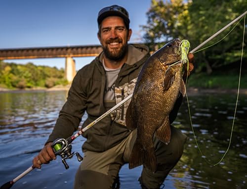 Duckett Fishing Micro Magic Pro Casting, Spinning & Crankin' Rods, Durable, Sensitive and Balanced Multi-Modulus Sensi-Touch Blanks - size: 7'0" Medium Moderate Crankin' Casting