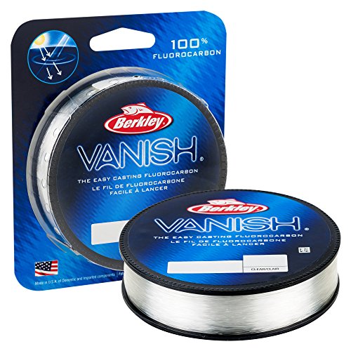 Berkley Vanish Fluorocarbon Fishing Line/Leader Material - color: Clear - Vanish, size: 250yd, style: 2 Pounds