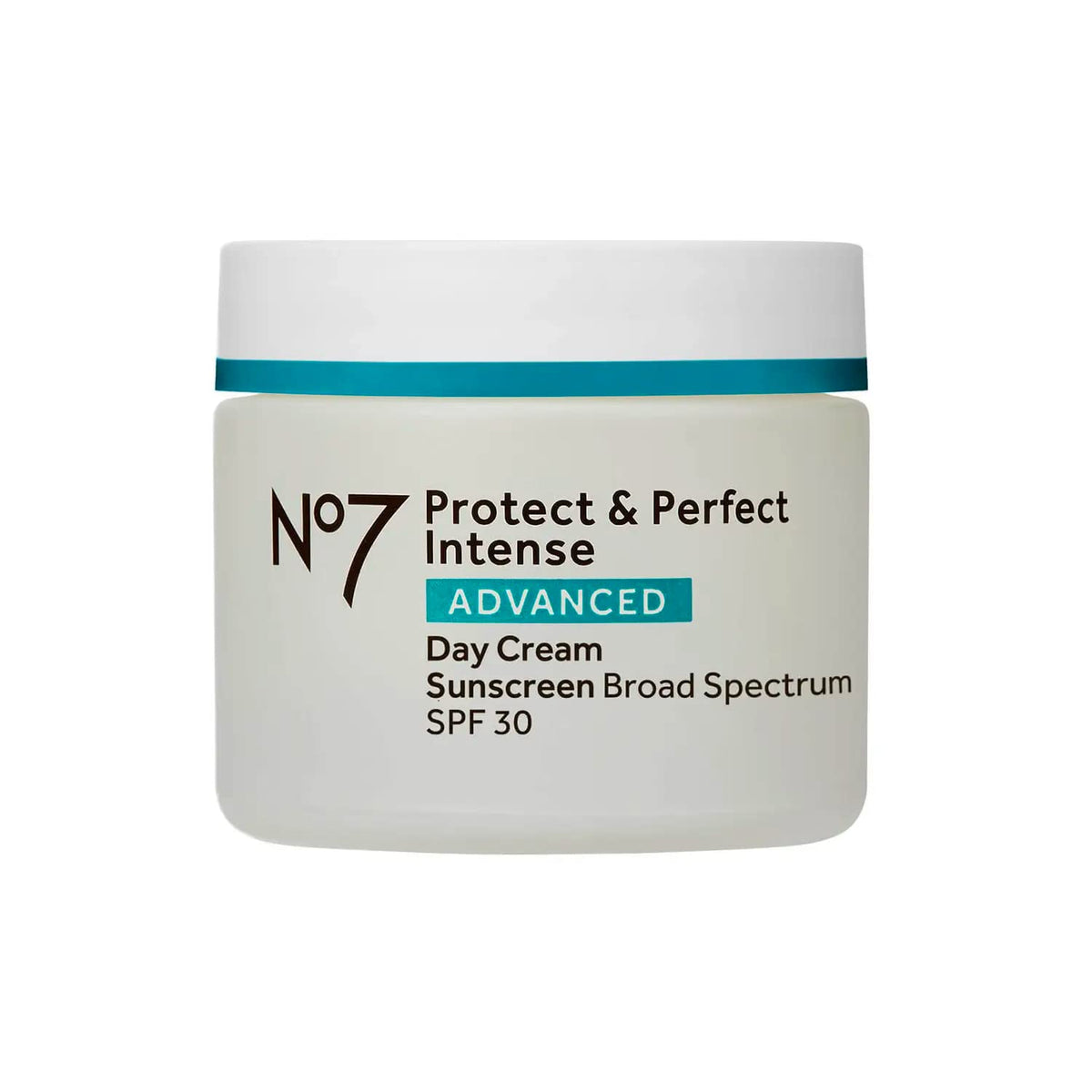 No7 Protect & Perfect Intense Advanced Face Cream - Hydrating Face Moisturizer with SPF - Formulated with Hyaluronic Acid & Collagen Peptide Technology to Help Reduce Fine Lines & Wrinkles (1.69 Oz)