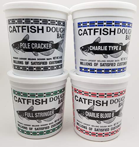 Dough Bait Variety Pack, 4 x 14oz Tubs
