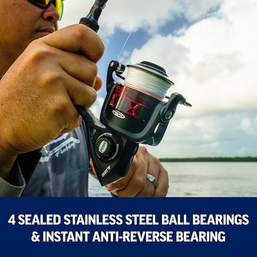 Penn Fierce IV Spinning Reel and Fishing Rod Combo - size: 5000 Size Reel - 7' - Medium Heavy - 1pc, style: Fierce IV Le