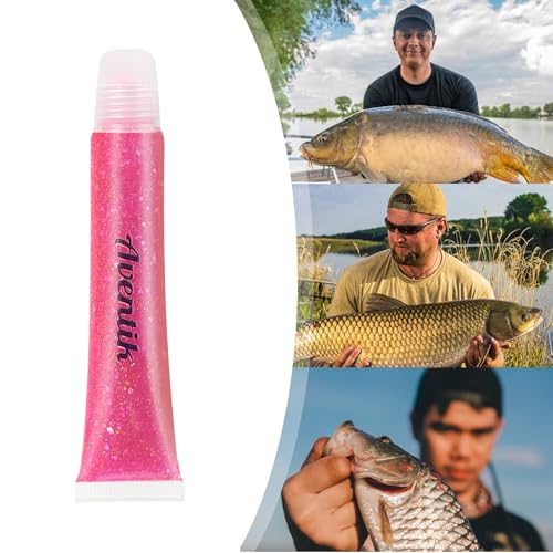EUPHENG Fish Attractant Gel Luminous Pink Fishing Lure Attraction Enhancer Scent for Bass, Crappie and Trout Attractant - style: Garlic Smell-20ml*1